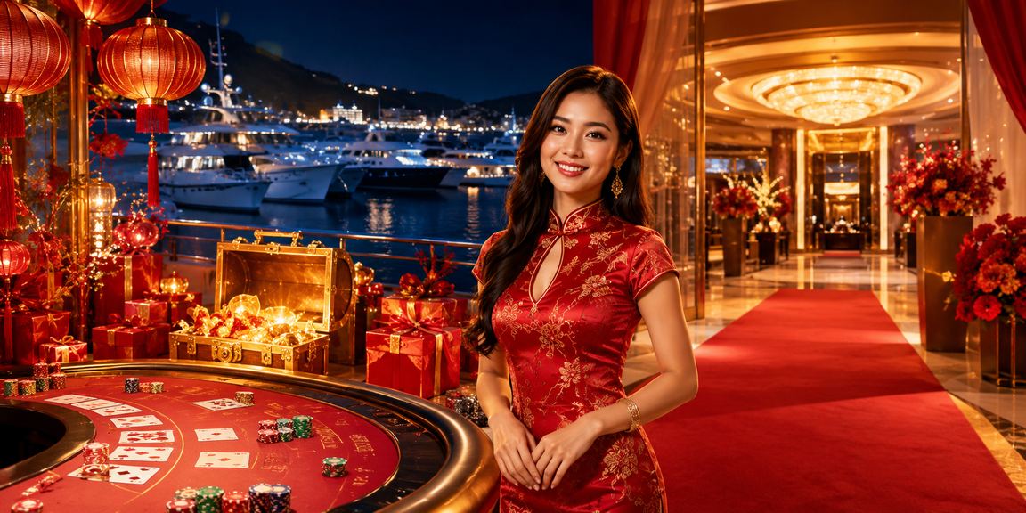 Suasana permainan baccarat bergaya Melayu di Langkawi dengan meja kasino mewah