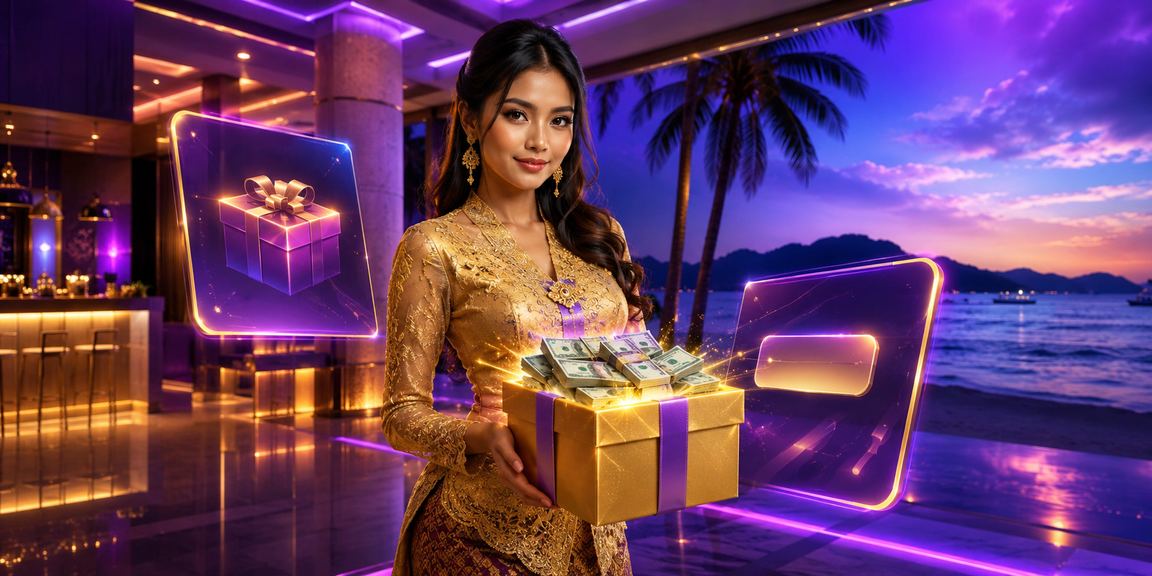 Pengguna wanita berkebaya menikmati kasino dalam talian di Langkawi