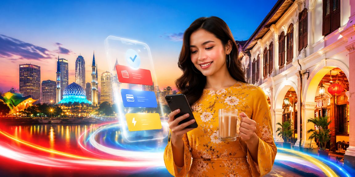 Proses deposit dalam talian bergaya Melayu di Selangor menggunakan telefon pintar